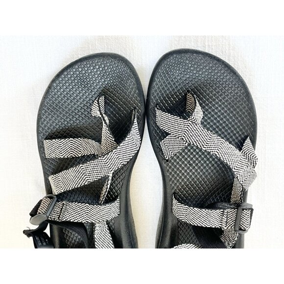 Chaco Zcloud 2 Excite B+W Comfort Adjustable Strap Womens Sz 10 JCH107966W - Picture 13 of 15